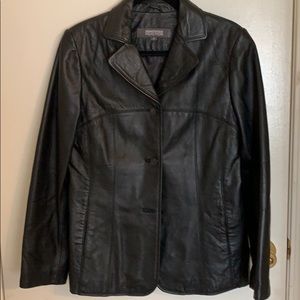 Leather jacket